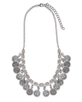 Shimmy Coin Necklace - Silver Ins Street
